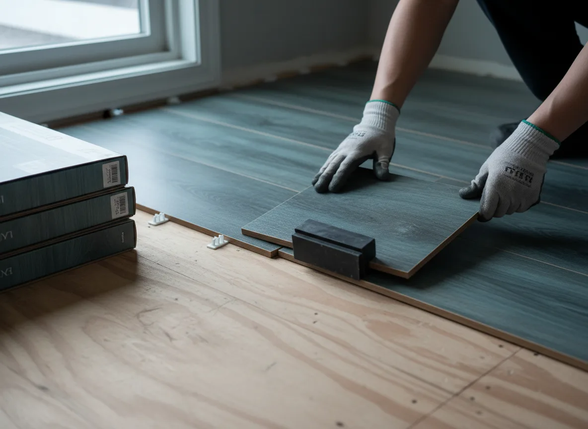 Luxury Vinyl Plank Installation company in Telferner, TX